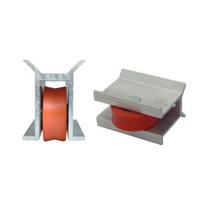 339-1 SW 鋁門窗用鋁殼30mm尼龍溝輪(SW類型) NYLON ROLLER WITH ALUM HOUSING (SW TYPE)
