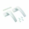 611 aluminum door and window with aluminum handle LATCH DOOR HANDLE